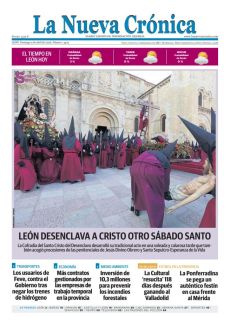 LEÓN DESENCLAVA A CRISTO OTRO SÁBADO SANTO
